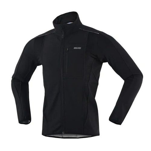 Veste De Cyclisme En Polaire Thermique Pour Homme,Tenue De Vélo En Jersey,Coupe-Vent,Imperméable,Manteau Softshell Réfléchissant,Pour Vtt,Hiver