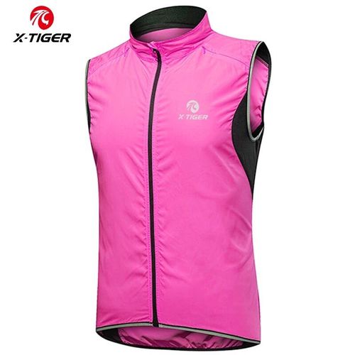 X-Tiger Femmes Coupe-Vent Cyclisme Glafibrcasting Vtt Vélo Veste En Plein Air Dehors Course À Pied À Vaccage Rapide Cyclisme Veste