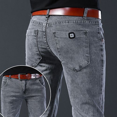 Jeans Moulants Élastiques Pour Hommes,Pantalons Skinny Polyvalents Pour Jeunes Hommes,Pantalons De Surintendant,Pantalons Confortables,Marque De Mode Coréenne