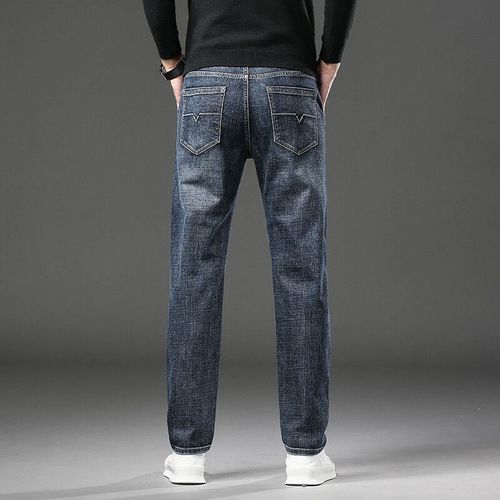 Jeans Droits Baggy Doux Pour Hommes,Vêtements En Denim Pour Hommes,Décontracté,Marque D'affaires,Mode Printemps,Fjgy,2024