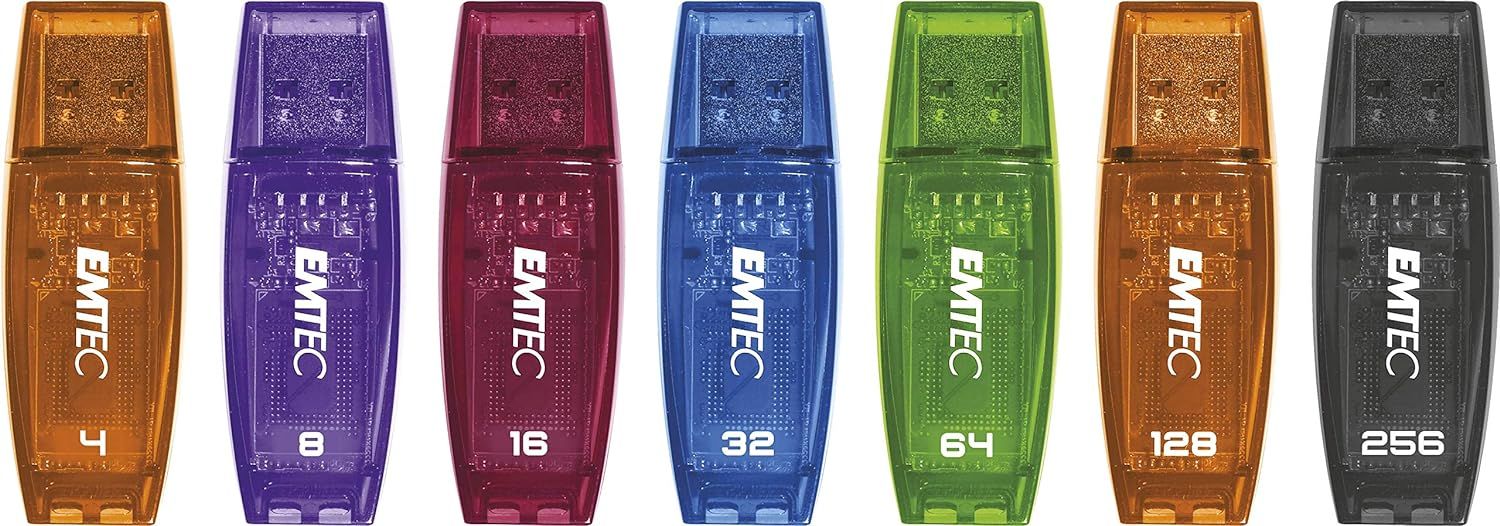 Cl USB - 2.0 - Srie Runners - C410 Color Mix - 8 Go - Tran... - 7