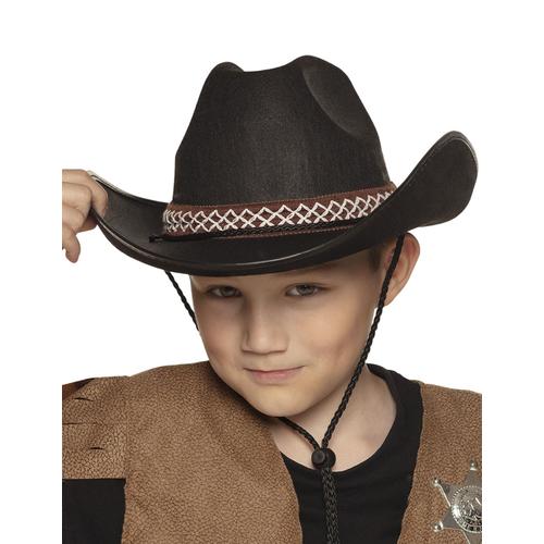 Chapeau Cowboy Noir Enfant