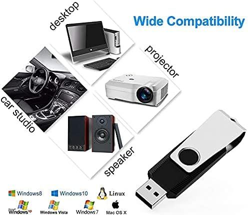 Cle USB 8 Go, Lot de 10 Cls USB 8 Go 2.0, Cle USB 8 Go Stoc... - 2