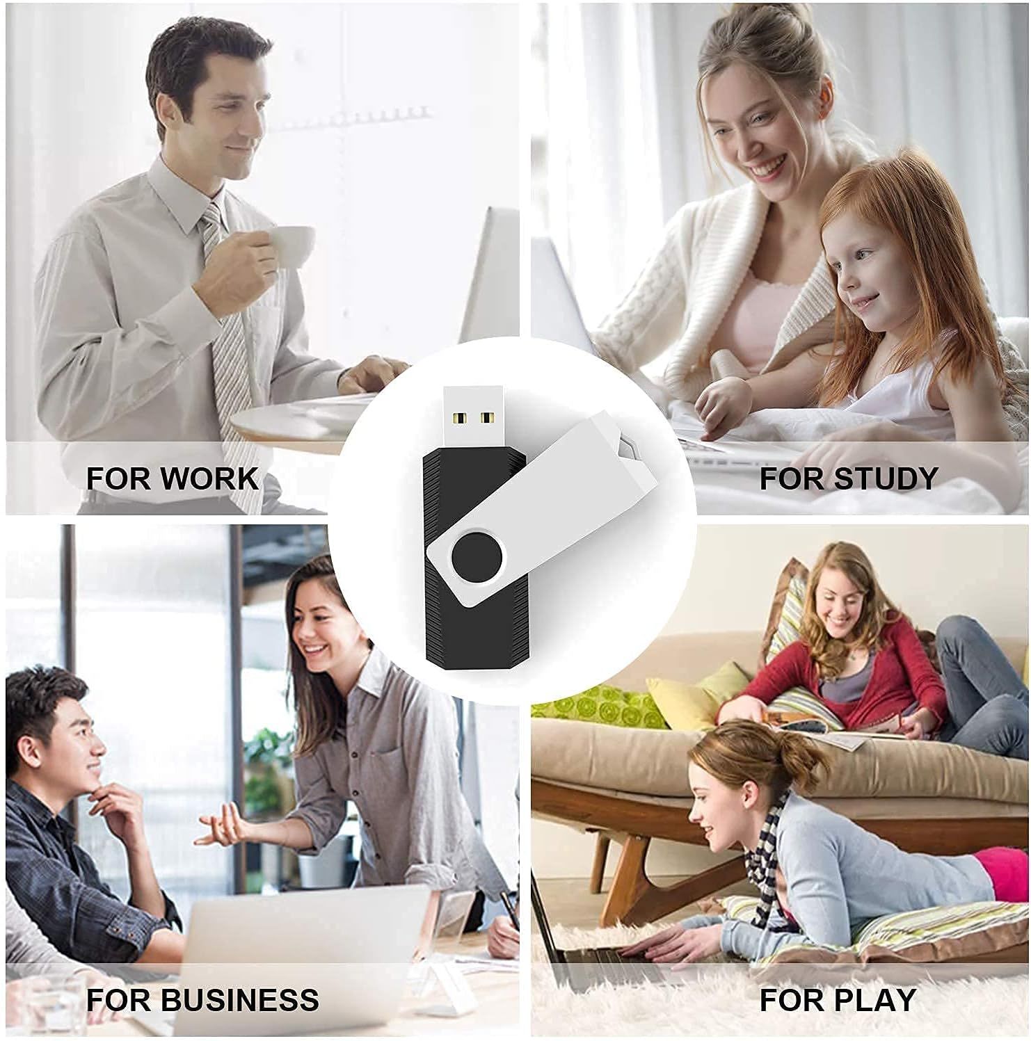 Cle USB 8 Go, Lot de 10 Cls USB 8 Go 2.0, Cle USB 8 Go Stoc... - 6