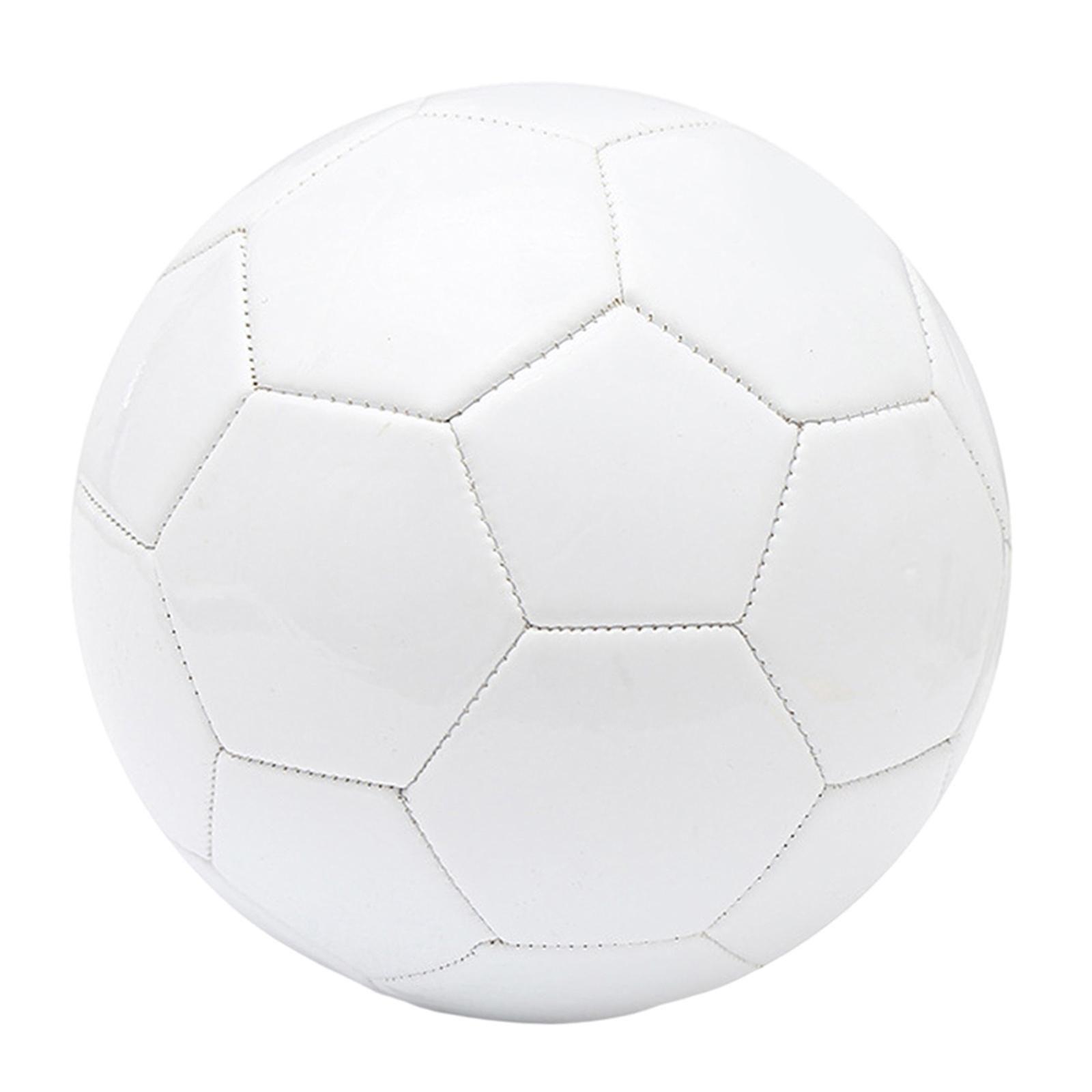 Ballon de soccer blanc parfait taille 5 conçu pour maintenir la pression et  la courbe du ballon de soccer Ballon de soccer durable et de qualité