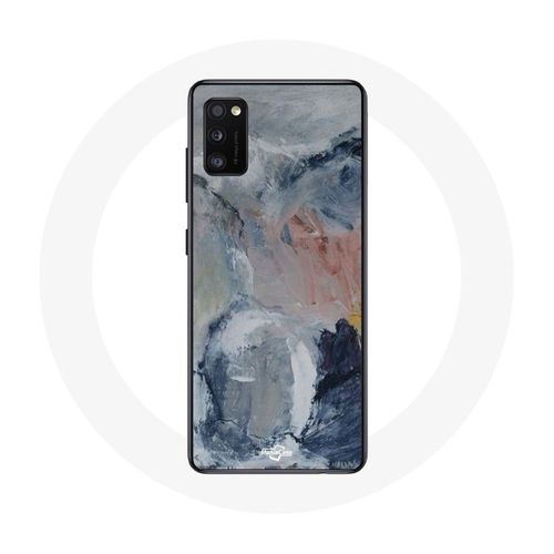 Coque Samsung Galaxy A41 Fond De Texture Abstraite Gris