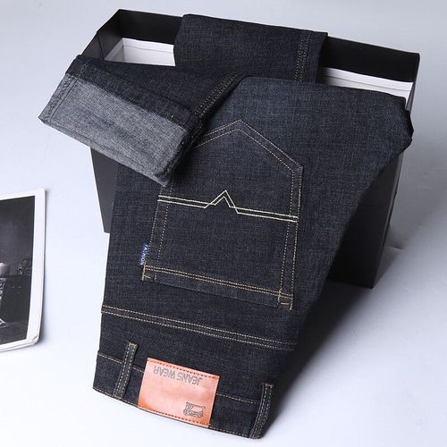 Pantalon En Denim Élastique Pour Hommes,Jeans Hit At,Jeans Édition Professionnelle,À La Mode,2024