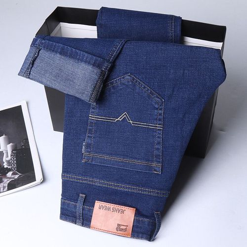 Pantalon En Denim Élastique Pour Hommes,Jeans Hit At,Jeans Édition Professionnelle,À La Mode,2024