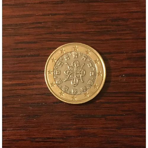 Piece Rare 1 Euro 2009 Portugal Gravée