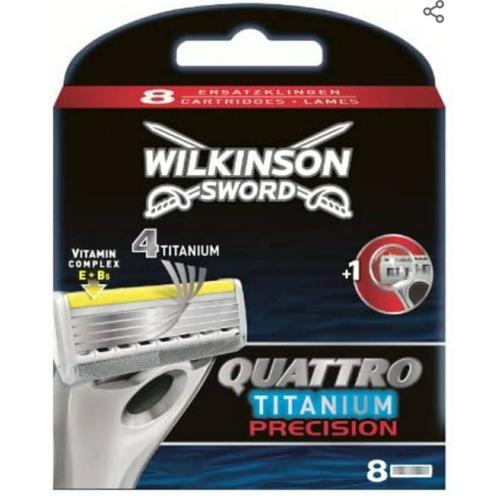 Lames Wilkinson Sword Quattro Titanium Precision X8 