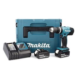Perceuse à percussion 18V Li-Ion (2x4,0 Ah) en coffret MakPac - MAKITA DHP453RMJ