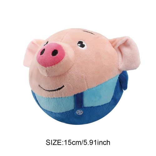 Jouet Électronique En Peluche Pour Chien De Compagnie,Ikpecy,King,Pet Bouncing,Ikinteractive,Diabétique,Beurre,Rechargeable,Cadeaux - Type Blue Pig