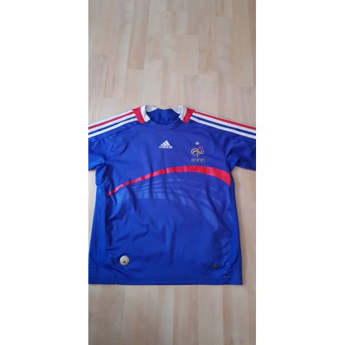 Maillot Foot Bleu Fff 1 Etoile 10 Ans