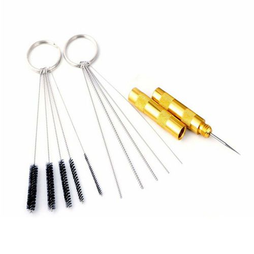 Buse de lave-glace pour pare-brise de voiture,livres de réglage,eau,outil de nettoyage SAF,pièces de moto en plastique et en métal,11 pièces