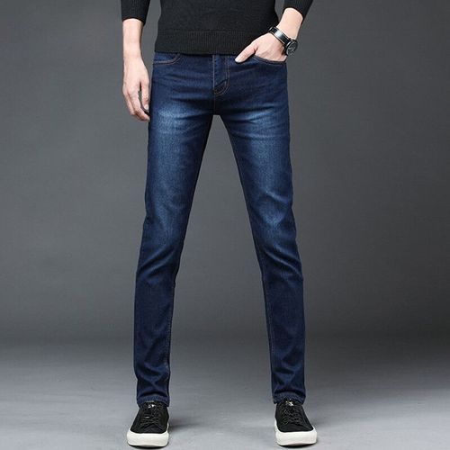 Jean Droit En Denim Pour Hommes,Pantalon Pleine Longueur,Haute Élasticité,Pantalon Slim,Mode Masculine,Jean Mi-Audio,2020
