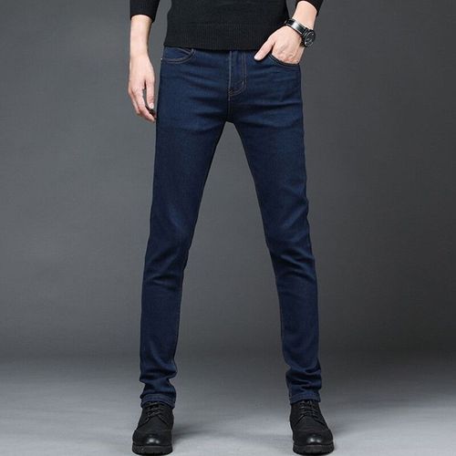 Jean Droit En Denim Pour Hommes,Pantalon Pleine Longueur,Haute Élasticité,Pantalon Slim,Mode Masculine,Jean Mi-Audio,2020