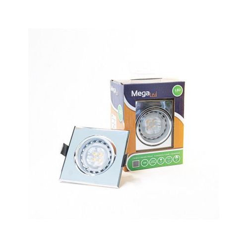 Spot Encastrable Led Amovible Argenté 4w (Eq. 40w)