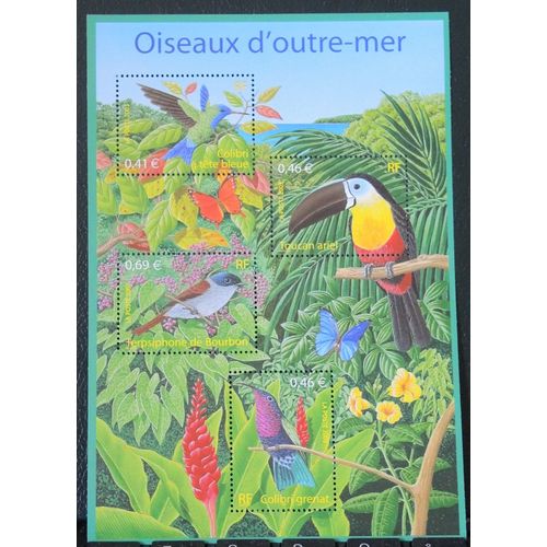 Bloc Timbre "Oiseaux D'outre-Mer" Année 2003 - N° 56