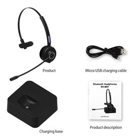 Oreillette et Kit mains-libres GENERIQUE Ecouteurs Bluetooth Metal
