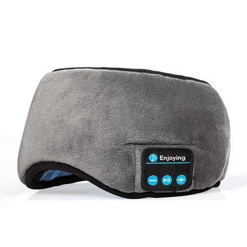 Écouteurs De Sommeil Compatibles Bluetooth, Bandeau Mince, Élastique, Confortable, Sans Fil, Musique, Masque Oculaire Pour Dormeur