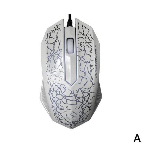 Souris optique de jeu professionnelle, 3200 DPI, LED, filaire, pour PC, Notebook, ordinateur portable, P4G6
