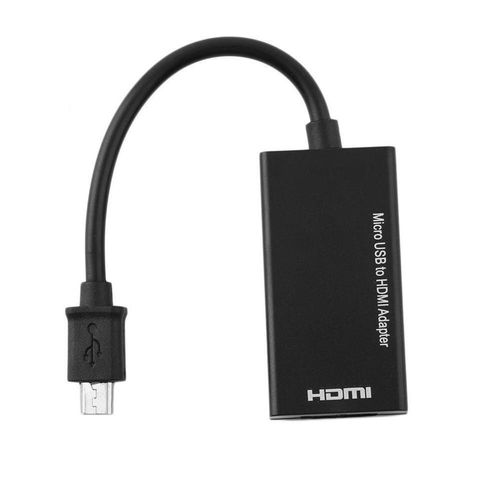Adaptateur Micro USB 2.0 MHL vers HDMI, câble compatible HD 1080P pour Android, Samsung, HTC, LG, convertisseur Mini Micro USB