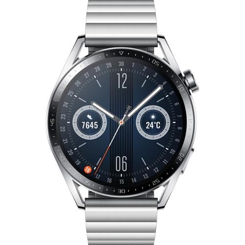 Montre Connectée Huawei Watch Gt 3 Elite Edition 46 Mm - Acier Inoxydable / Argent