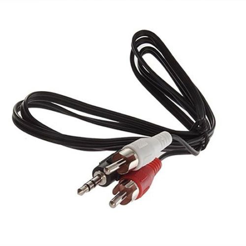 Câble adaptateur Mini Jack 3.5mm vers 2 RCA mâle, Audio stéréo, Phono, haut-parleur
