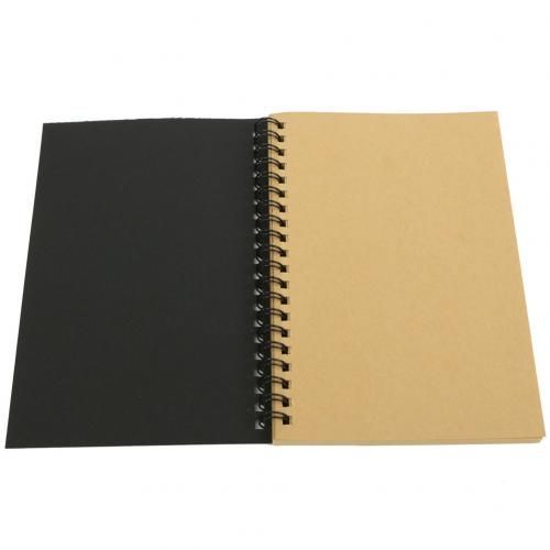 Carnet De Croquis À Reliure Spirale En Papier Kraft, Graffiti Vierge, Carnet De Croquis, Cadeau De Remise De Diplôme, Nouveau