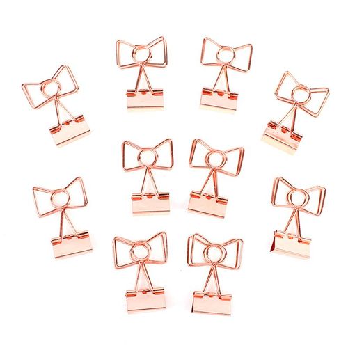Pinces À Papier Mignonnes En Métal, Clips De Reliure, Attaches Ajourées En Forme De Chat, Cactus, Pingouin, Marque-Page Kawaii, Fournitures Scolaires Et De Bureau, Lot De 10 Pièces