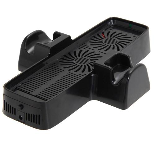 Ventilateur De Refroidissement Avec Support À Double Station, Pour Manette De Jeu Xbox 360, Disperser La Chaleur, Améliorer La Durée De Vie Opérationnelle 268mm X 190mm X 51mm