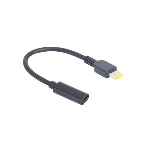 Adaptateur De Connecteur Usb Type C Femelle Vers Cc, Alimentation De Charge Pd, Câble Convertisseur Pour Lenovo Thinkpad 10 Helix