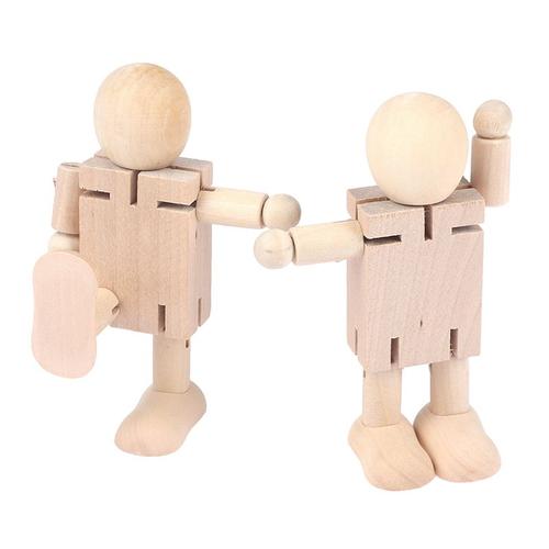 Mannequin En Bois Pour Homme, Modèle De Peinture, Artiste, Dessin, Croquis, Bricolage, Marionnette, Robot, Membres Mobiles, Jouets Articulés