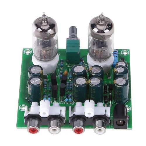 Panneau Électronique De Préamplificateur À Tubes 6j1, Kits De Bricolage, Module De Préamplificateur, Pièces D'effet D'ampli Biliaire, Interrupteur De Puissance/Réglage Du Volume