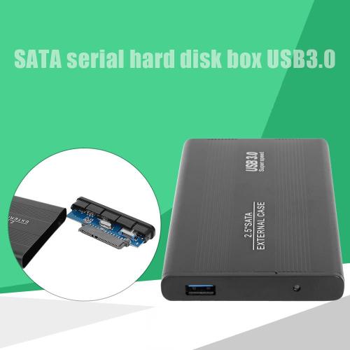 Disque dur HD externe SATA pour ordinateur portable avec câble USB 3.0 SSD, boîtier de stockage, taille 2,5 pouces,
