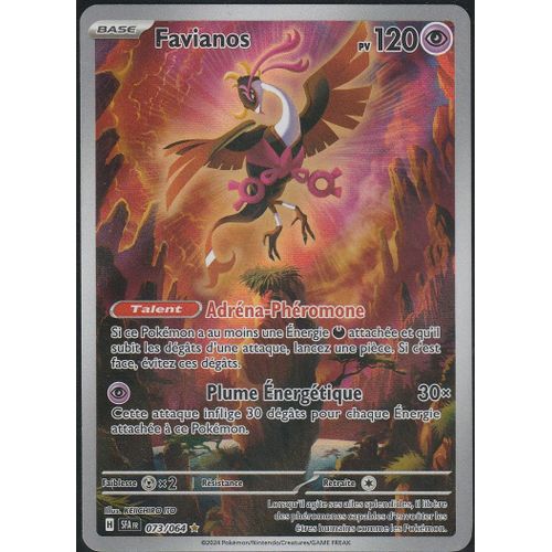 Carte Pokémon - Favianos - 073/064 - Secrète-Rare - Fable Nébuleuse