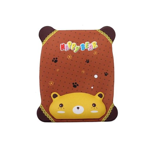 Tapis de souris en Silicone souple, motif de dessin animé vache à lait grenouille, sur mesure, protection du poignet, confortable, pour le bureau