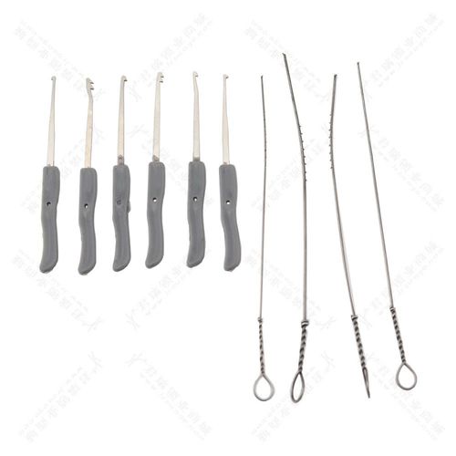 Outils à main de serrurier,ensemble de sélection de serrure,clef cassée,extracteur automatique,retrait du matériel de crochet - Type Type 4 #A