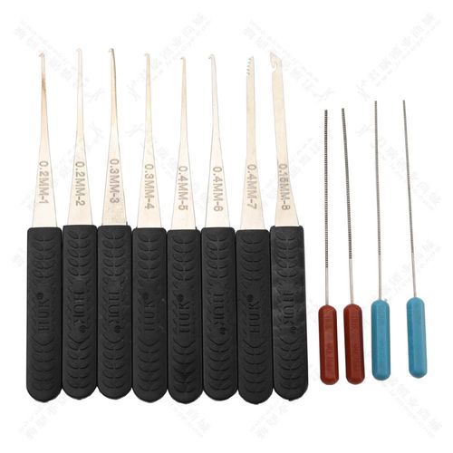 Outils à main de serrurier,ensemble de sélection de serrure,clef cassée,extracteur automatique,retrait du matériel de crochet - Type Type 3 #A
