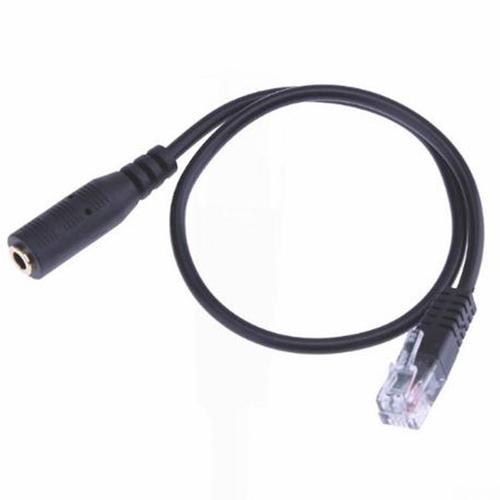 Câble adaptateur RJ9 vers Jack femelle/mâle, câble convertisseur Audio stéréo 3.5mm, 1 pièce