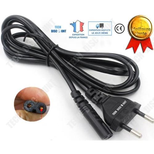 cable d'alimentation bipolaire tv samsung ps4 ps3 europe cordon