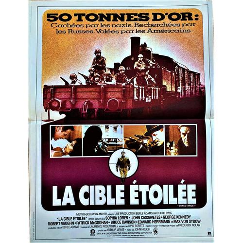 La Cible Étoilée - De John Hough - Sophia Loren - John Cassavetes - Affiche Originale Cinéma - 42 X 55 - 1978 -