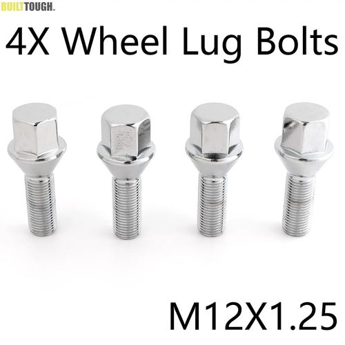 Boulons Ldp De Roue En Acier Au Carbone Pour Voiture,M12 × 1.25 28mm,Jeep Traff2014-2019,Fusible Boussole 200 2015-2019,Accessoires De Voiture,4 Pièces