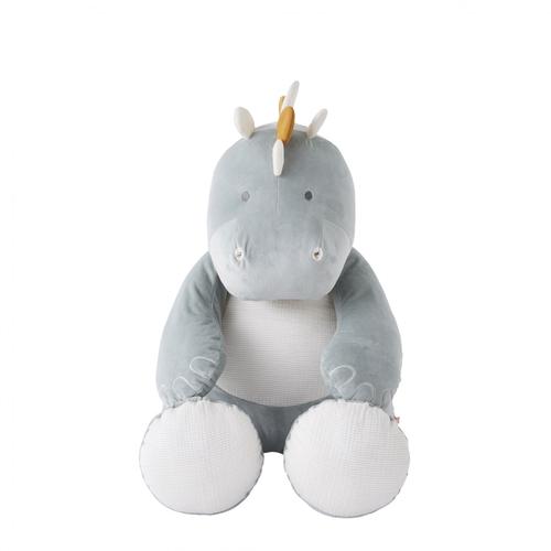 Peluche Géante Rhinocéros Ops - 80 Cm - Noukie's