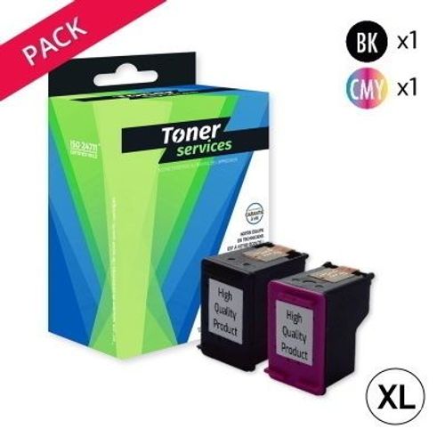 Compatible Canon PG560XL/CL561XL Pack 2 cartouches d'encre noire et couleurs