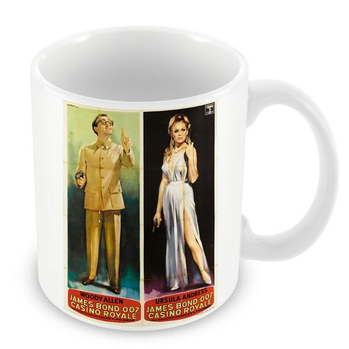 Mug Céramique Tasse Vieille Affiche Italienne De Film Casino Royale Rétro Poster Cinéma Vintage