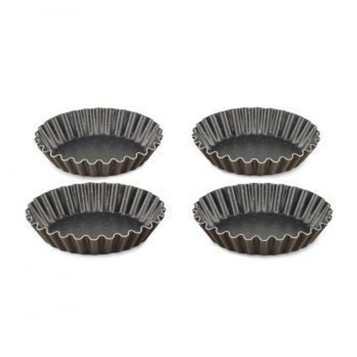 Set De 4 Moules À Tartelette Individuelle Perfect Bake