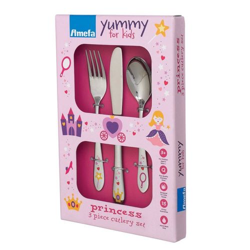 Coffret 3 Couverts Enfant Princess