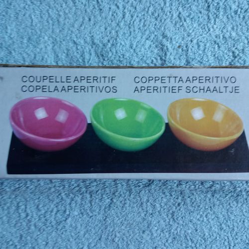 3 Coupelles Pour L'apéritif
