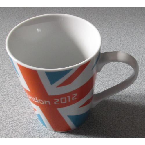 Mug Officiel Des Jeux Olympiques D'été De Londres 2012 - Tasse Pour Thé Ou Café - Official London 2012 Union Jack Brights Olympic Boxed Mug - Hauteur 10.5cm - Johnson Brothers